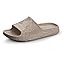 Weweya Slides for Women and Men - Bathroom Shower Shoes - Non Slip House Slippers - Lightweight Beach Sandals